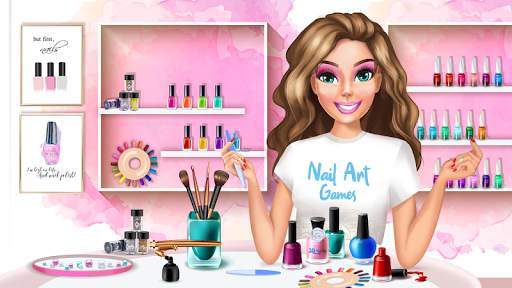 3D Nail Art Games for Girls screenshot 1
