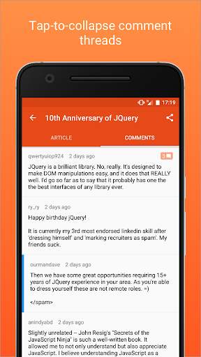 Hex for Hacker News screenshot 7