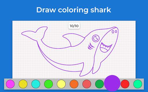 Shark Draw Step by Step screenshot 7