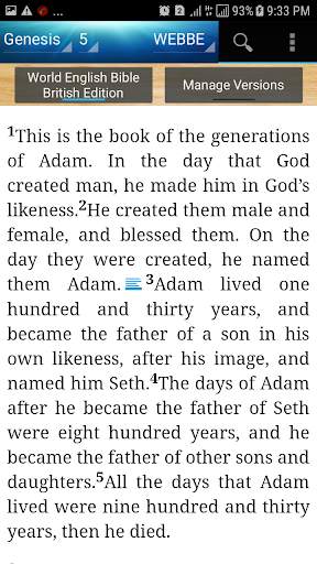 World English Bible British Edition(WEBBE) screenshot 7