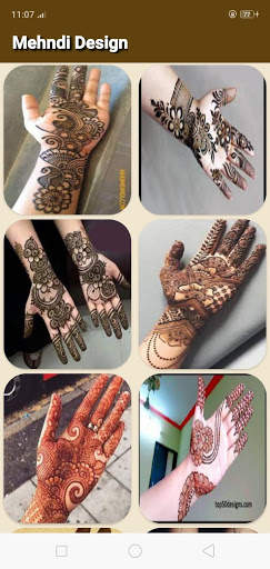 Latest Mehndi Design 2021 (offline) screenshot 2