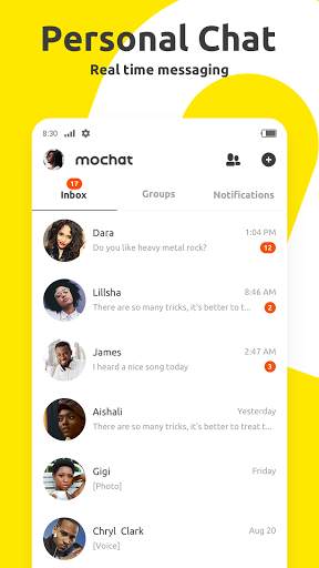 Mochat - Free Voice Chat Rooms, Feed Status, Games screenshot 6