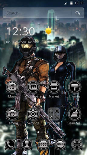 Hit-man Sniper Game Theme screenshot 5