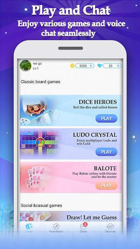 Hula Live: date and game, as you like screenshot 1