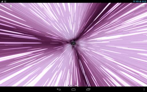 Hyperspace Live Wallpaper screenshot 6