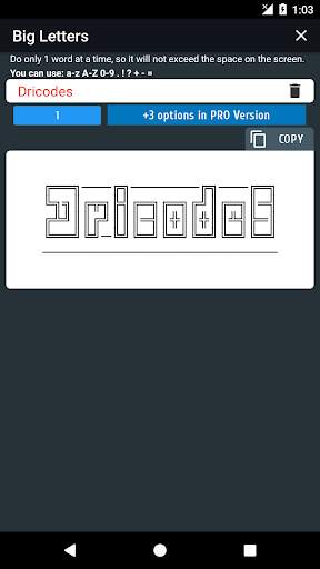 Cool text, symbols, letters, emojis, nicknames screenshot 8