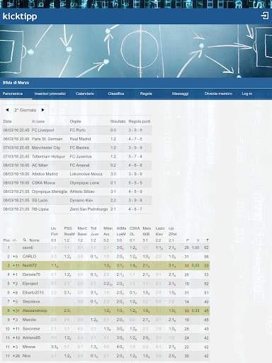 Kicktipp - Kicktipp - Il gioco dei pronostici screenshot 9