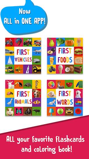 First Words Baby Games: Toddler Learning Games screenshot 2