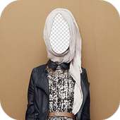 Hijab Travel Outfits Photo Editor logo
