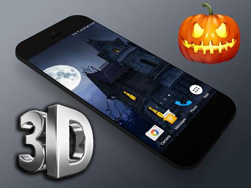 Haunted House 3D LWP screenshot 1