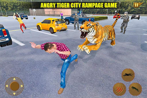 Angry Tiger City Attack: Wild Animal Fighting Game screenshot 4
