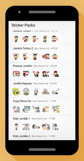 Sticker Jomblo Bucin Happy Ngenes Lucu screenshot 2