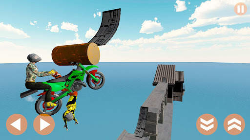 Bike Stunt race offline riding game screenshot 6