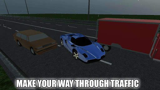 TRAFFIC RACING SIMULATOR 3D screenshot 1