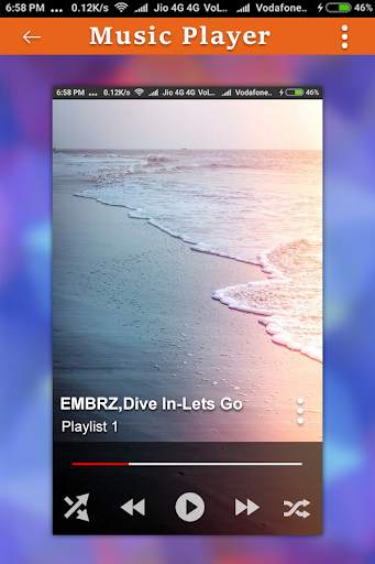 Free Mp3/Music Player For Android - Equalizer screenshot 2