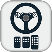 How to drive a car icon