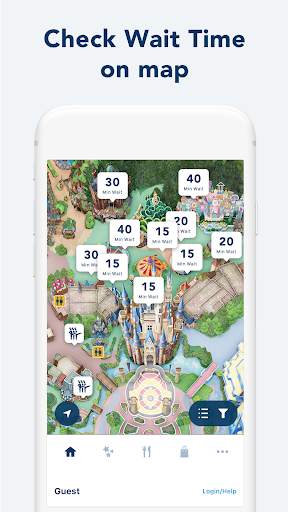 Tokyo Disney Resort App screenshot 1