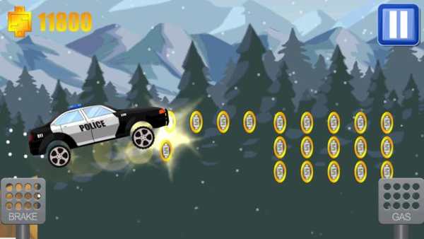 Kids car: Snow racing screenshot 3