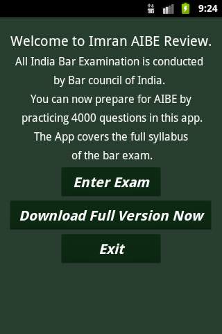 All India Bar Examination скриншот 1