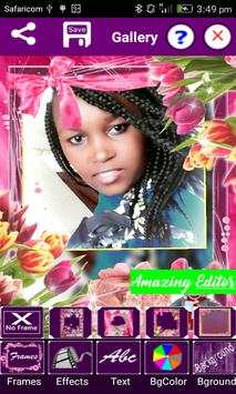 Flower Photo Frame 3 تصوير الشاشة