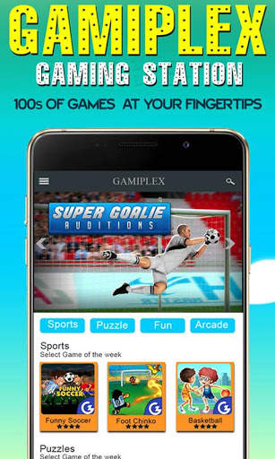 Gamiplex screenshot 1