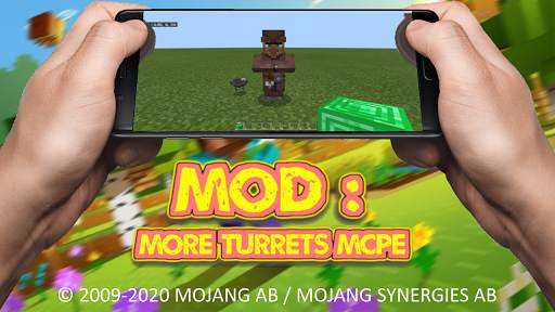Mod : More Turrets MCPE screenshot 1