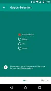 Open GApps screenshot 2