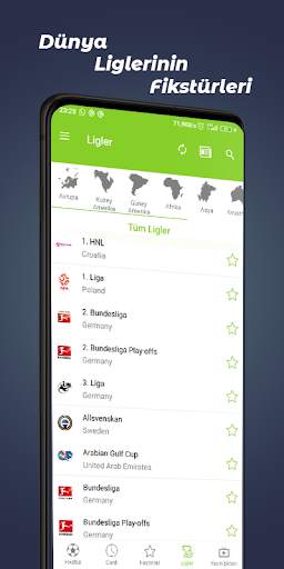 Canlı Skor - Dünya Ligleri screenshot 2