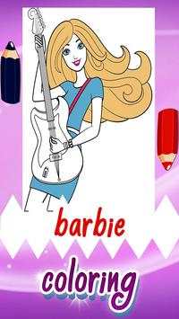 Coloring Game for Barbie screenshot 4