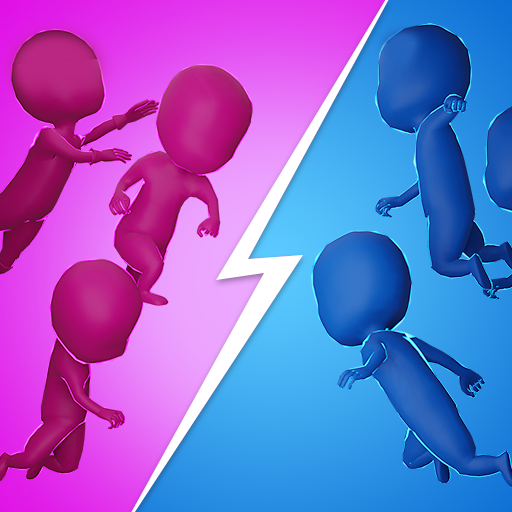 Join Group Crowd 3D icon