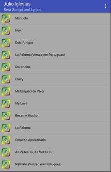 Julio Iglesias screenshot 2