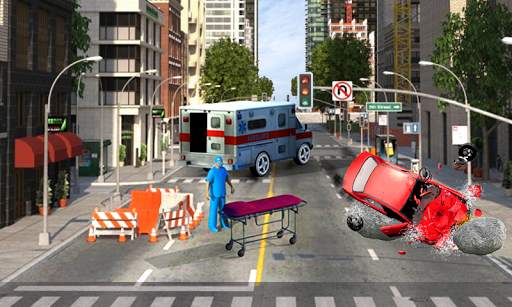 Ambulance Rescues 3D: Free Game 2020 screenshot 3