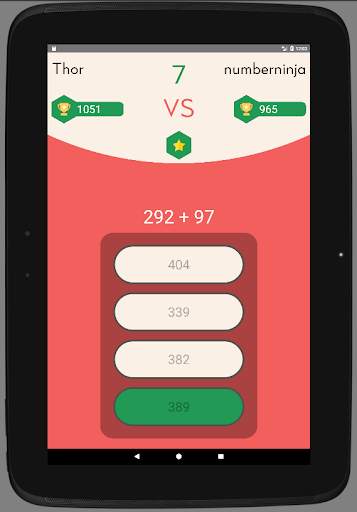 Math Warriors: 1vs1 game in real time screenshot 13