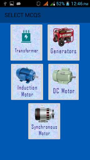 Electric Machines MCQS screenshot 5