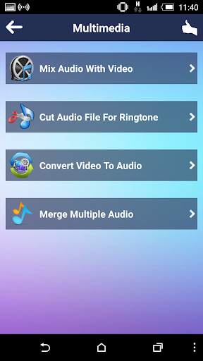 Multimedia - mix audio video screenshot 2