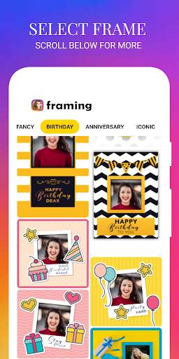 Framing : All in one Photo Frame & Photo Editor screenshot 4
