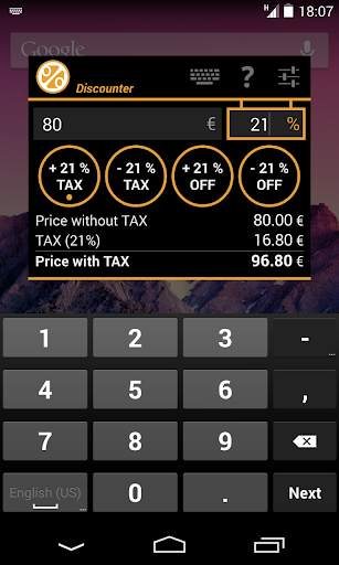 Discounter Free calculator screenshot 4