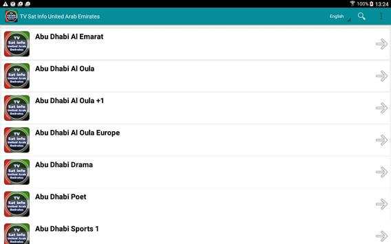 TV Sat Info UnitedArabEmirates screenshot 8