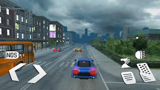Highway Car Traffic Racing 3D screenshot 4