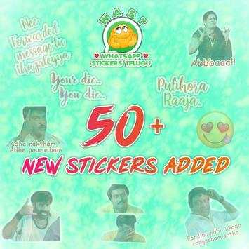 WhatsApp Stickers Telugu(WAST) screenshot 1