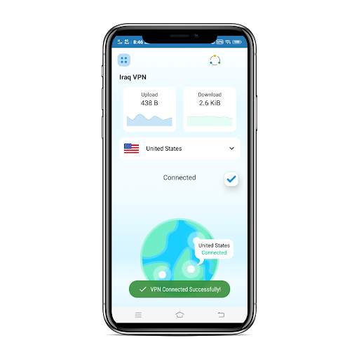 Iraq VPN - Wi-Fi Hotspot Security Unblock Access screenshot 1
