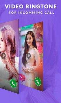 Video Ringtone For Incoming Call 3 تصوير الشاشة