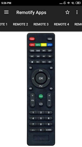 Remote Control For MICROMAX TV 2 تصوير الشاشة