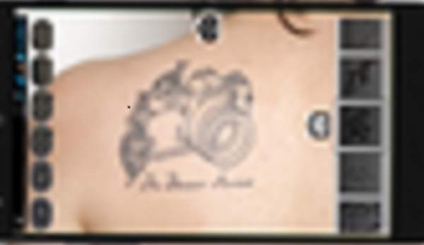 Camera Tattoo App screenshot 2