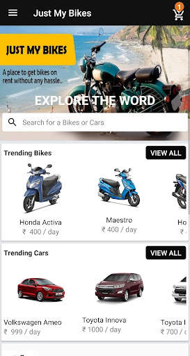 Just My Bikes screenshot 1