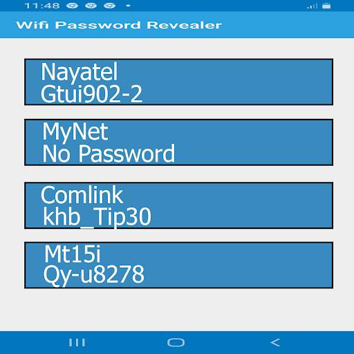 Wifi Password Revealer screenshot 1