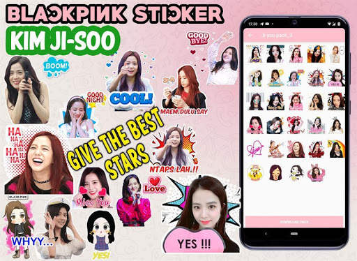 Stickers Blackpink 2020 Cute WAStickerApps screenshot 4