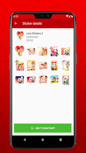 I Love You Stickers for Whatsapp - WAStickerapps screenshot 3