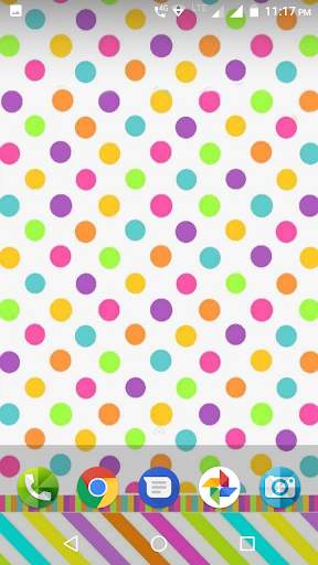 Polka Dot Wallpaper 1 تصوير الشاشة
