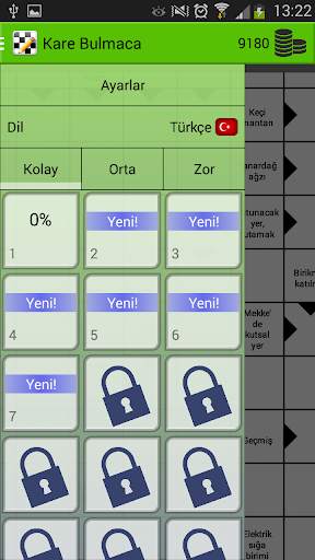 Kare Bulmaca screenshot 2